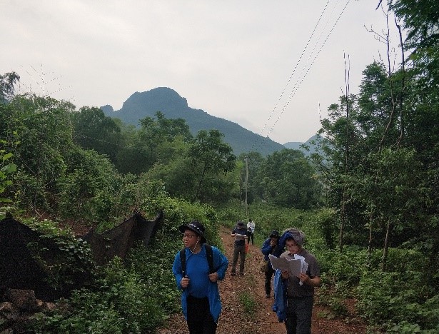 灌平高速勘察設計現場踏勘進行時
